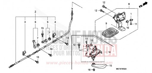 PARKING BRAKE FJS400A9 de 2009